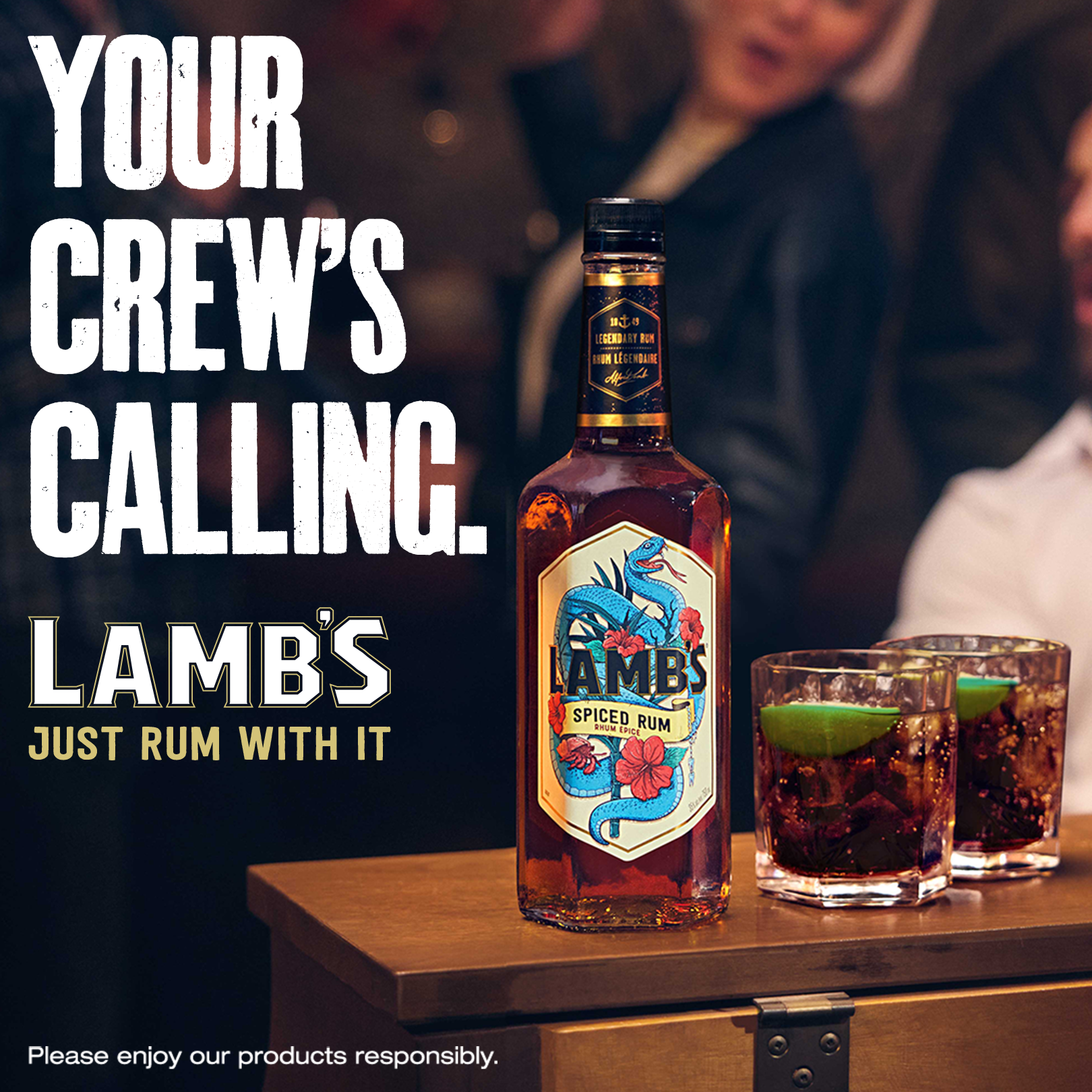 Lamb's Spiced Rum — 700ml