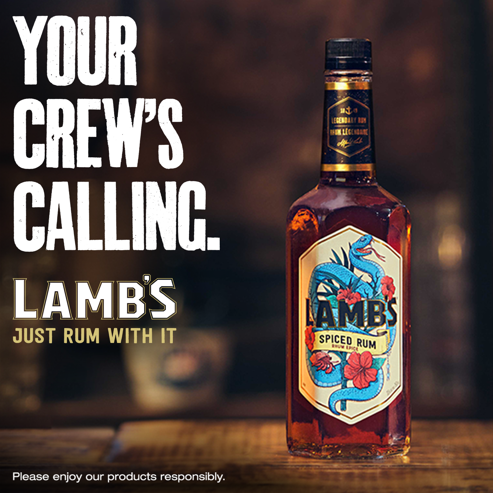 Lamb's Spiced Rum — 700ml